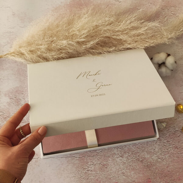 Pokloni 147 Bijela A5 Poklon kutija - odmah dostupno