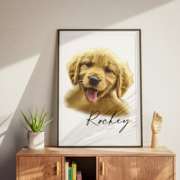 Pokloni 157 Personalizirani Plakat - Imitacija Ulja na platnu