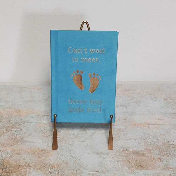 Meet - Planer trudnoće - Tirkizne korice + Zlatni tisak