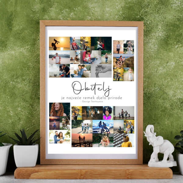 Personalizirani Plakat s Fotografijama po Narudžbi