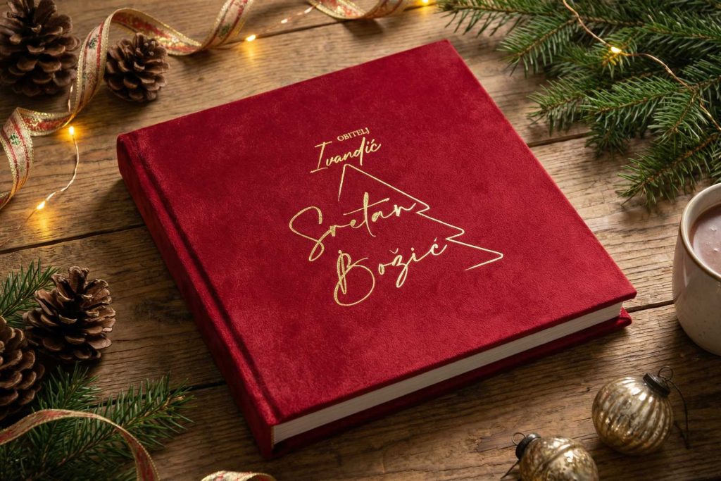 bozicni pokloni poklon za bozic foto knjiga foto album barssunasti album magical book lab
