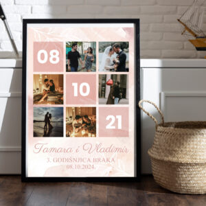 Personalizirani Plakat s Fotografijama po Narudžbi