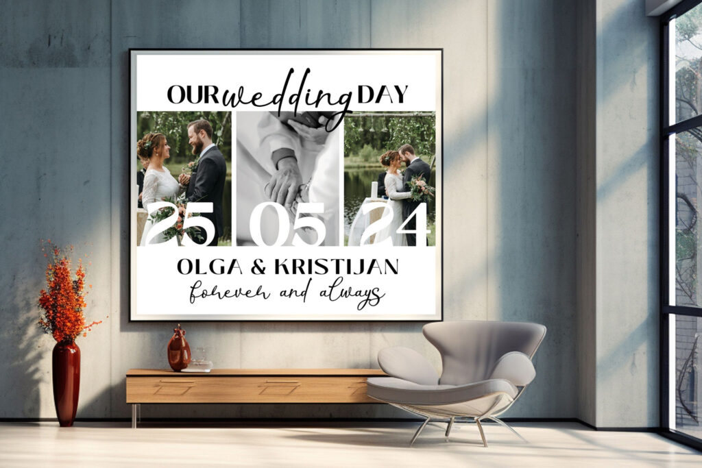 Personalizirani pokloni – vodič za darove sa dušom i stilom 4 plakat poster personalizirani plakat magical book lab poklon za vjencanje plakat za vjencanje 4