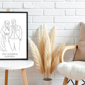 Personalizirani Linijski Plakati iz Fotografija