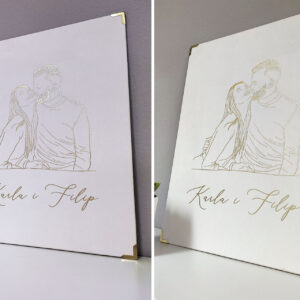 Personalizirani Plakat na Baršunu – Luksuzni Dodir Elegancije